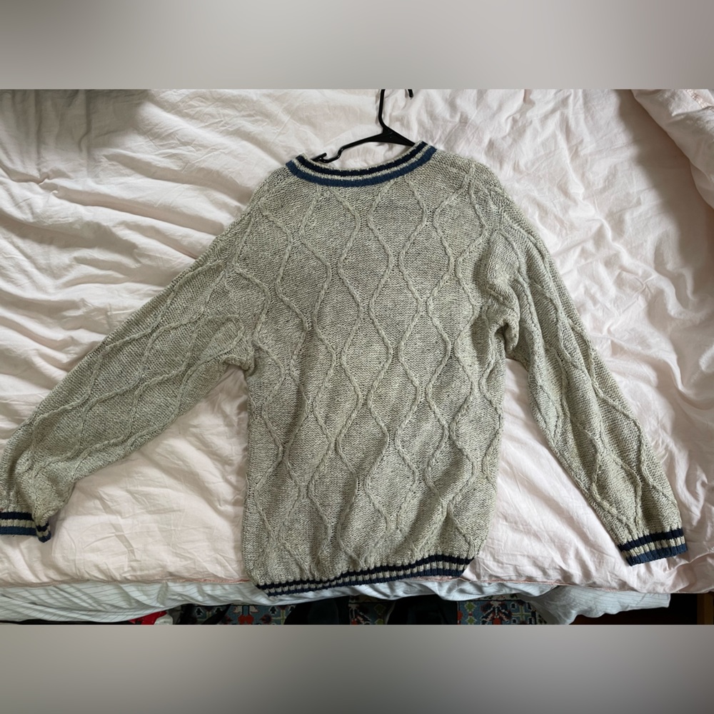 Northern Exposure cable knit sweater